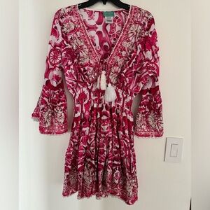 Beautiful Antica Sartoria short dress  (one size). New without tags.